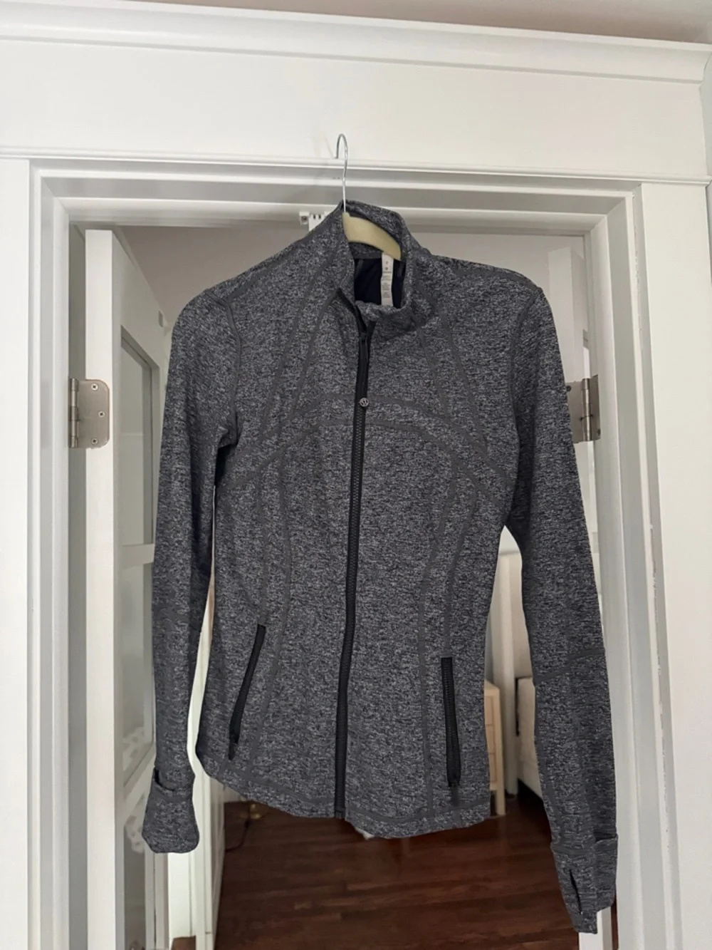Women's Lululemon Gray Full-Zip Active Jacket - Picture 1 of 3